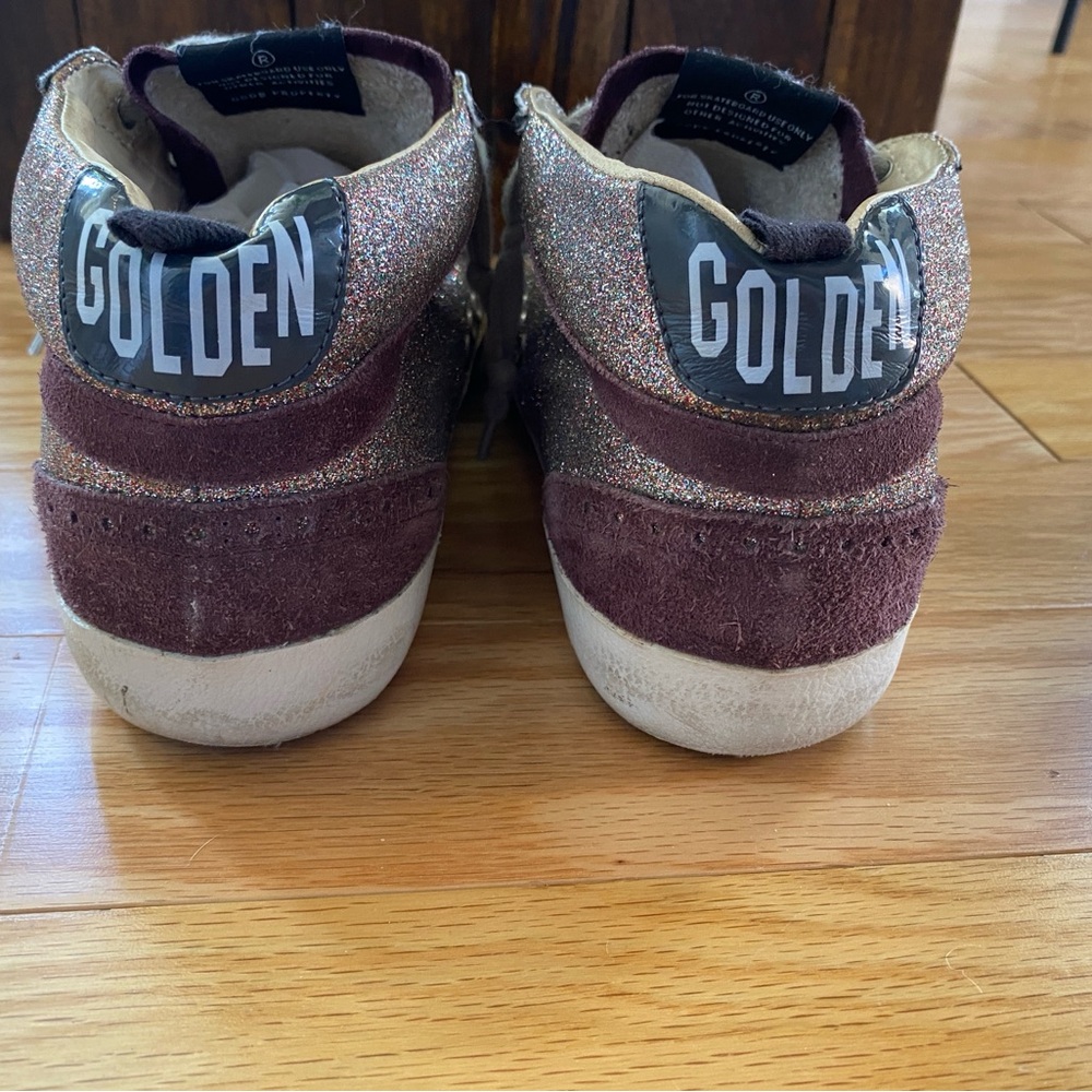 Golden Goose Blue and Purple Women's Sneakers - Picture 3 of 8